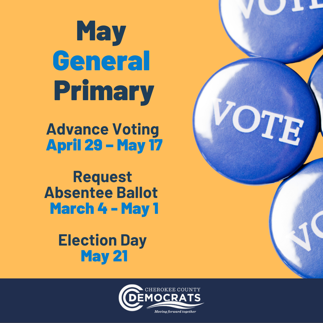 May General Primary Dates