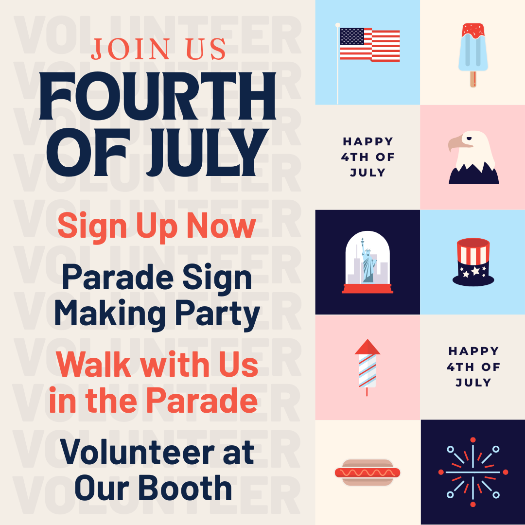 VOLUNTEER July 4 2025